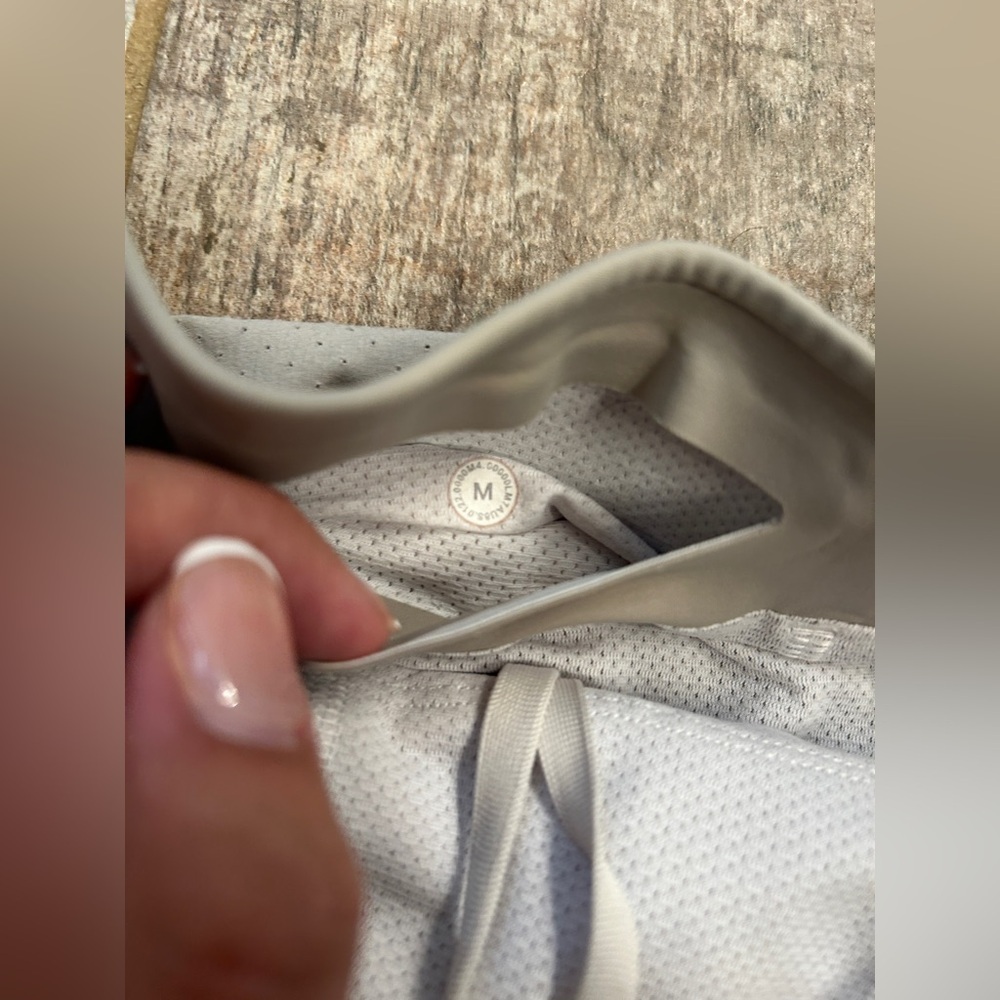 Lululemon Taupe Reflective Running Shorts - Picture 3 of 10
